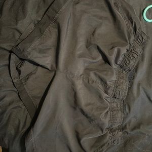 Black athletic works shorts